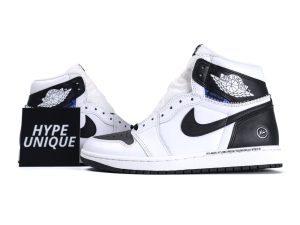 Fragment Design x Union LA x Air Jordan 1 Retro High OG SP 'White Black'