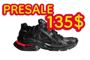 Runner Led Sneaker in Black