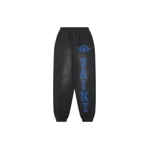 Saint Michael Angel Rebirth Distressed Sweatpants