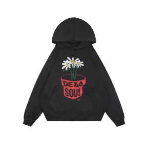 Saint Michael Vintage Flower Graphic Hoodie