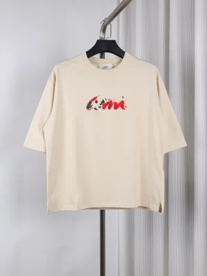 AMI Floral Short-Sleeve T-Shirt