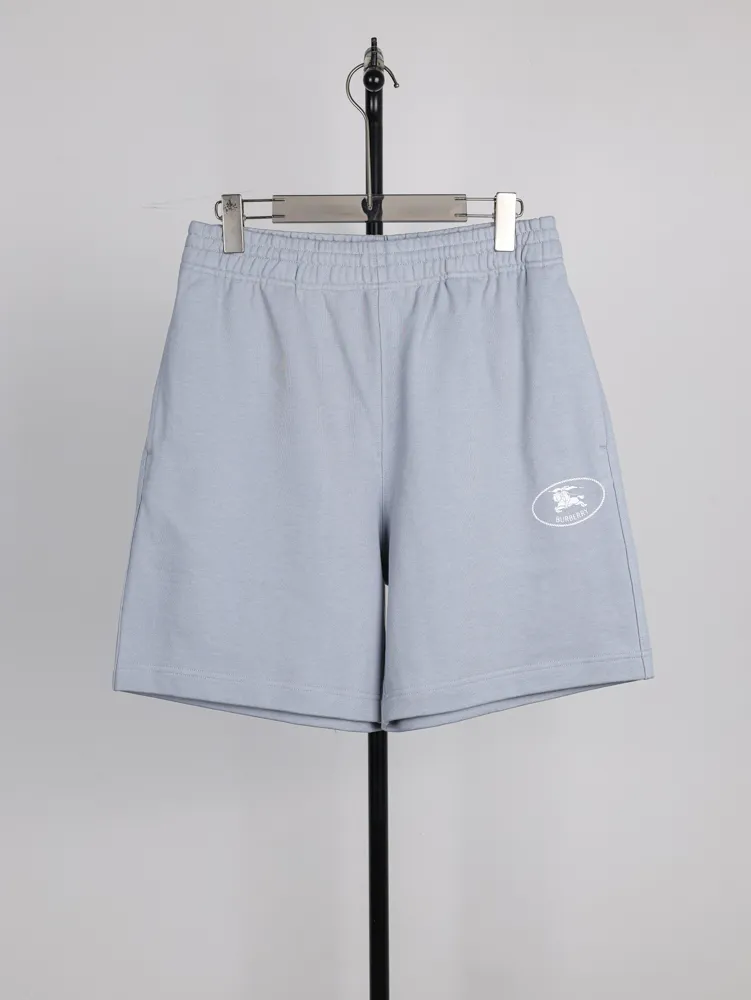BBR Horse Logo Cotton Shorts color Gray