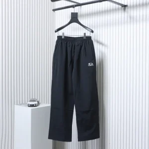 BLCG 26SS Embroidered Track Pants color Black