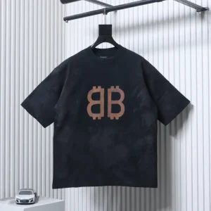 BLCG Distressed Bitcoin Hand-Painted T-Shirt