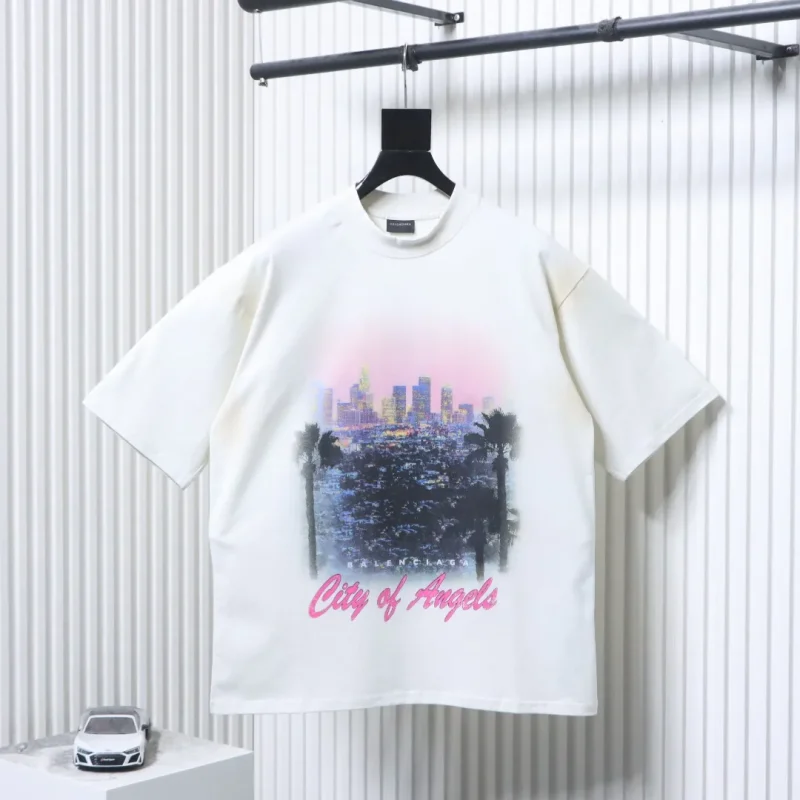 BLCG LA Night View Distressed T-Shirt