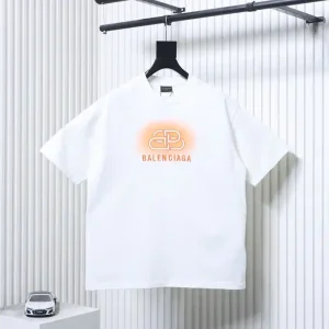 BLCG Lock-Lock Letter Embroidered Logo T-Shirt