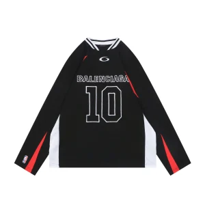 BLCG NBA Circular Silhouette Long Sleeve Shirt