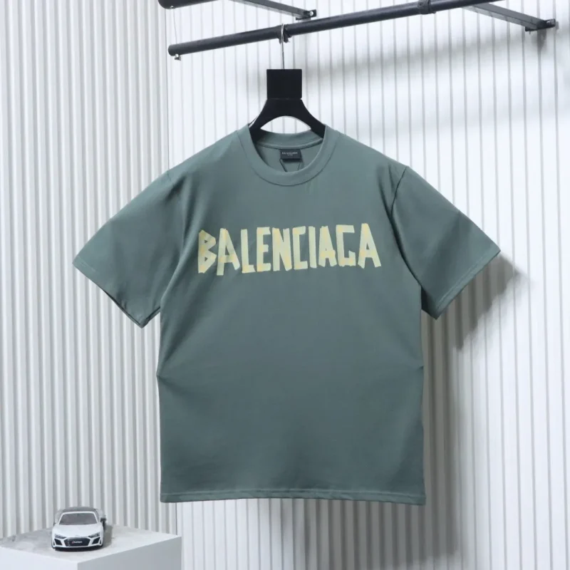 BLCG Tape Print T-Shirt - Green