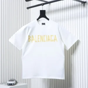 BLCG Tape Print T-Shirt - White