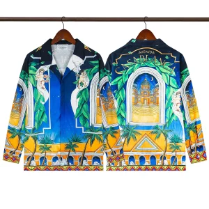 Casablanca Maison D'ete Silk Shirt
