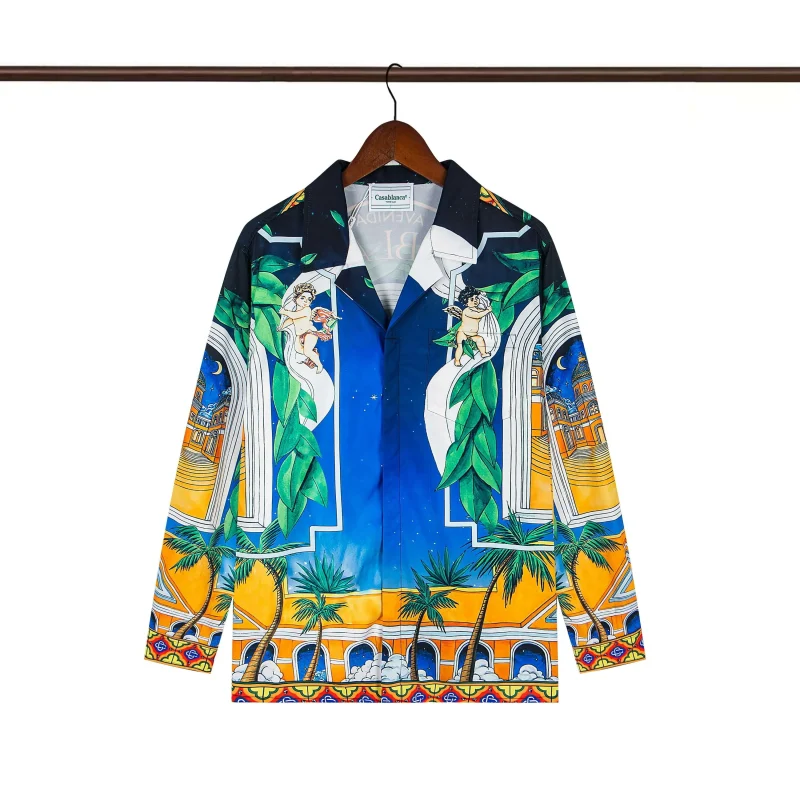 Casablanca Maison D'ete Silk Shirt