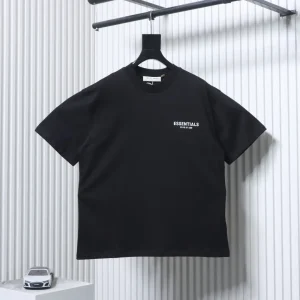 Fear of God Essentials Flocked Logo Cotton T-Shirt