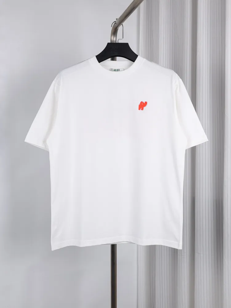 Kenzo Elephant Logo Print T-Shirt