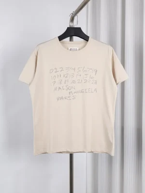 MM Numeric Logo Cotton T-Shirt