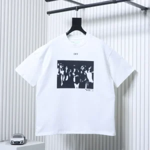 Off-White OW20ss Band Portrait Arrow T-Shirt