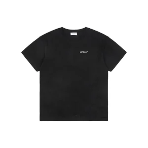 Off-White Wavy Anchor Arrow Embroidered T-Shirt