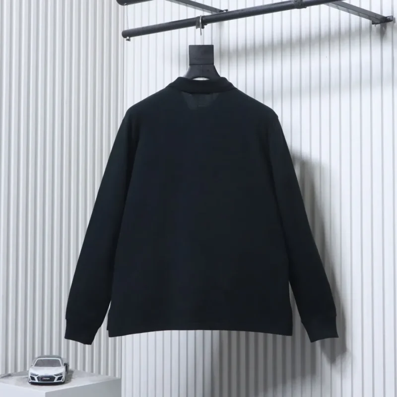 Back of RL Long Sleeve Polo Shirt