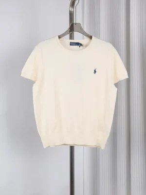 RL Pony Knit Cotton Crewneck T-Shirt