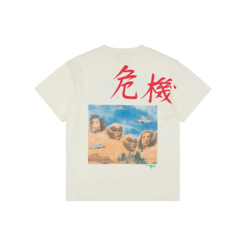 Back of Saint Michael Alien Crisis T-Shirt