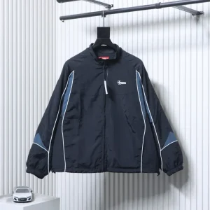 Sup Contrast Piping Color Block Track Jacket