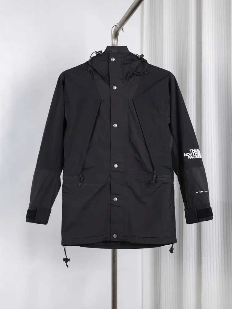 TNF Patchwork Hooded Windbreaker Jacket