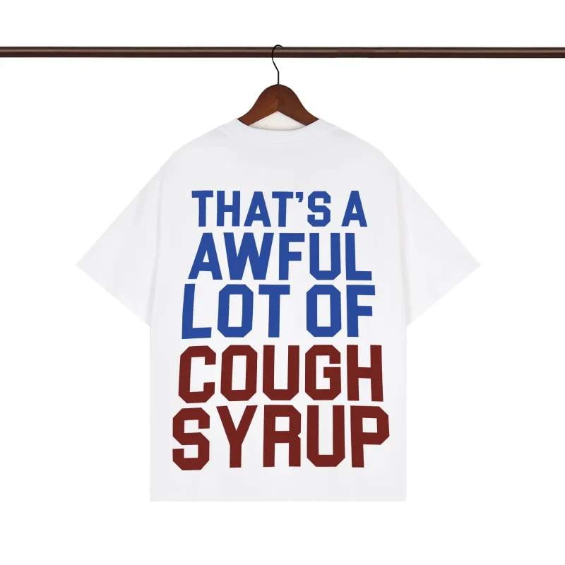 Back of That’s A Awful Lot Of Cough Syrup Breakfast of Champions Graphic T-Shirt