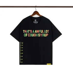 That’s A Awful Lot Of Cough Syrup Measuring Scale Multi-Color Graphic T-Shirt