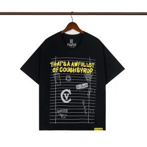 That’s A Awful Lot Of Cough Syrup Notebook Drakeo The Ruler T-Shirt color Black