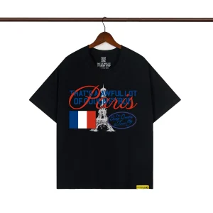 That’s A Awful Lot Of Cough Syrup Paris Eiffel Tower Graphic T-Shirt Color Black