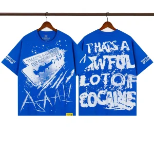 That’s A Awful Lot Of Cough Syrup Razor Blade Graphic T-Shirt