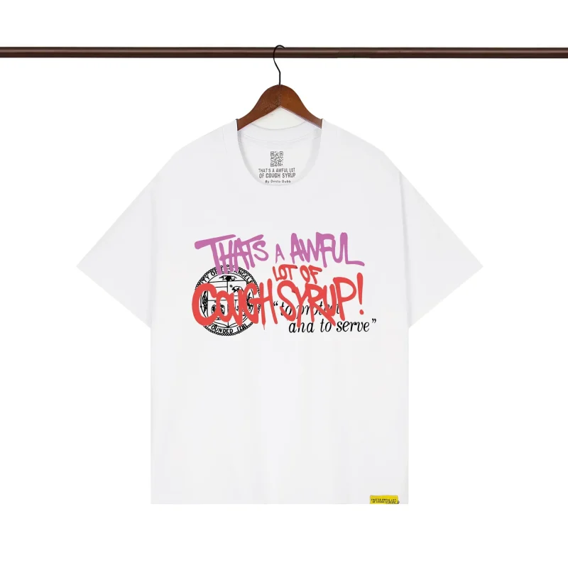 That’s A Awful Lot Of Cough Syrup To Protect and Serve Graphic T-Shirt Color White