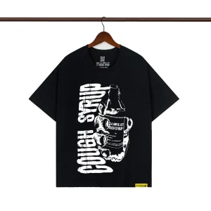 That’s A Awful Lot Of Cough Syrup Warning Graphic T-Shirt Color Black