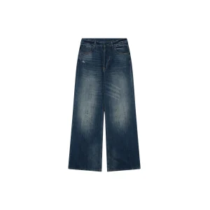 Acne Splatter Distressed Denim Pants