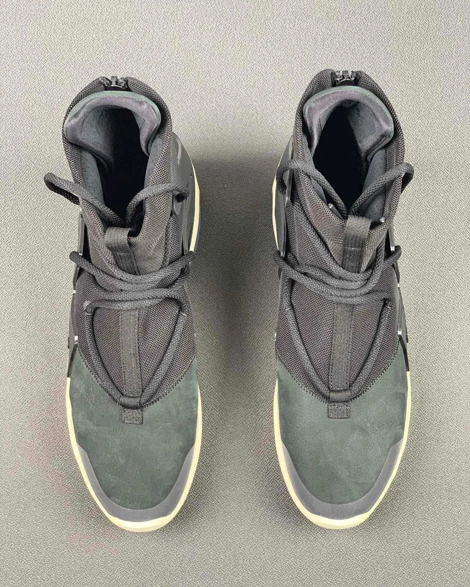 Air Fear Of God 1 Black top view