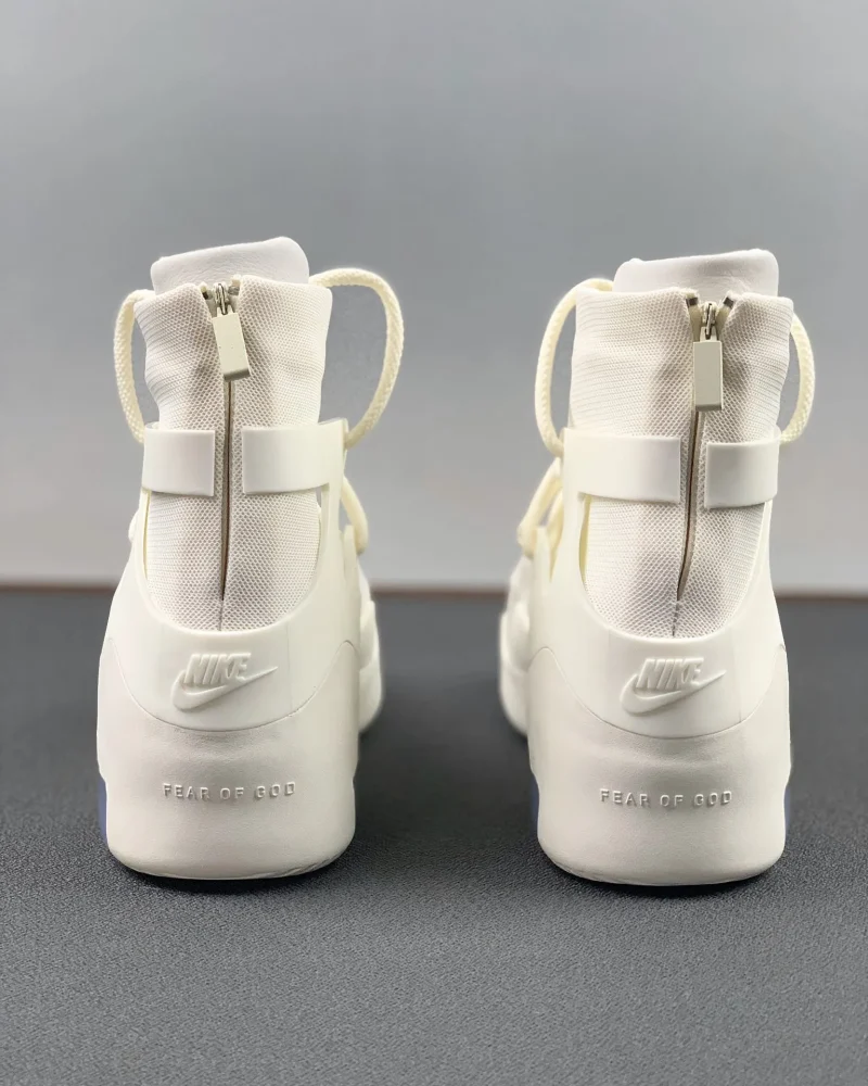 Air Fear Of God 1 Sail Black heel view