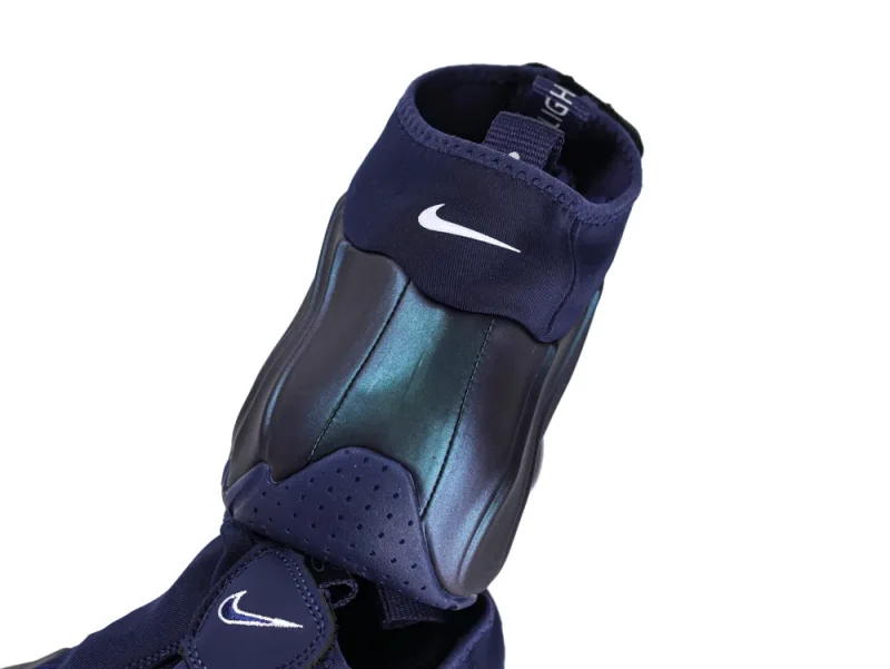 Air Flightposite One Jason Kidd Mavericks Heel View
