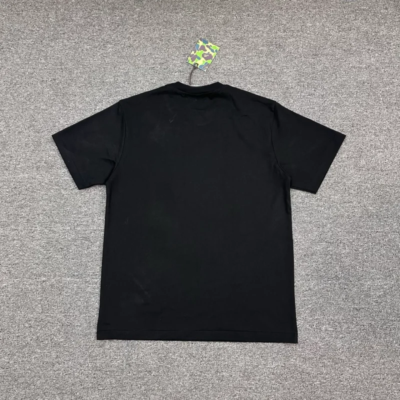 Back of BAPE SS26 Cartoon Monkey Glitter Print T-Shirt