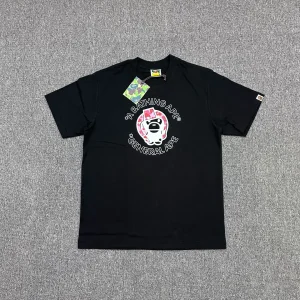 BAPE SS26 Doll Logo Print T-Shirt Color Black
