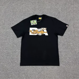 BAPE SS26 Tiger Print T-Shirt Color Black