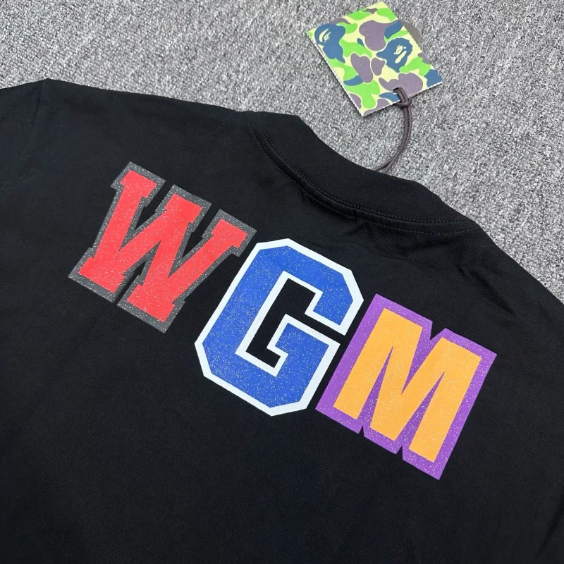 Back Neckline with WGM Print Visible
