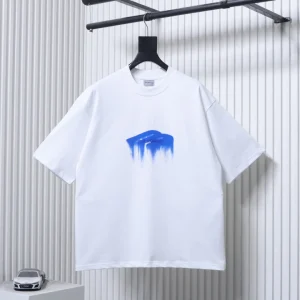 BLCG Blue Graffiti Logo Loose T-Shirt