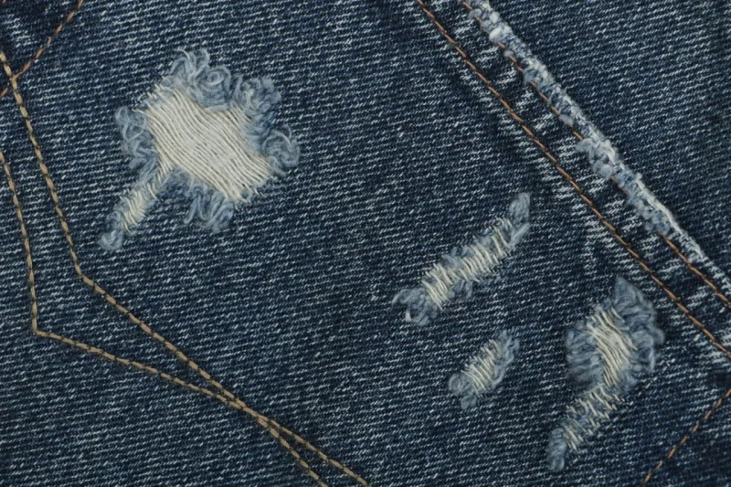 Distressed Details of Shorts
