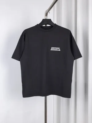BLCG Paris Ink Strip Vintage T-Shirt Color Black