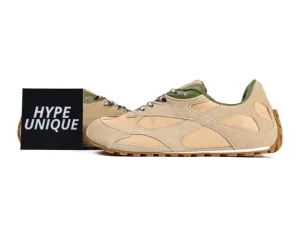 BV Orbit Flash Sneakers Matcha Pair Side View
