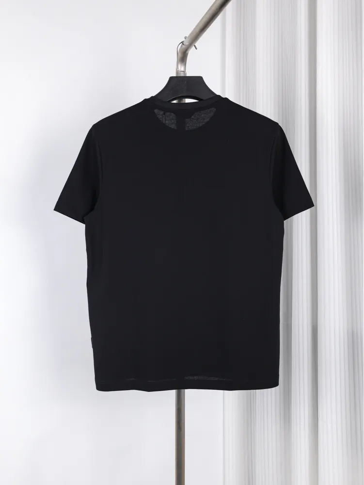 Back of British Logo Quick-Dry T-Shirt Color Black