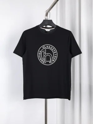 British Logo Quick-Dry T-Shirt Color Black