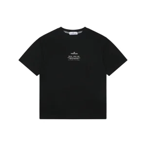 Compass Logo Graphic T-Shirt Color Black