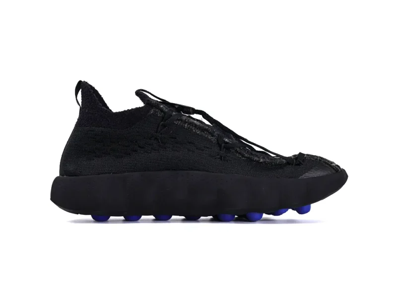 Fragment Design x Mind 002 Flyknit Black Right Side View