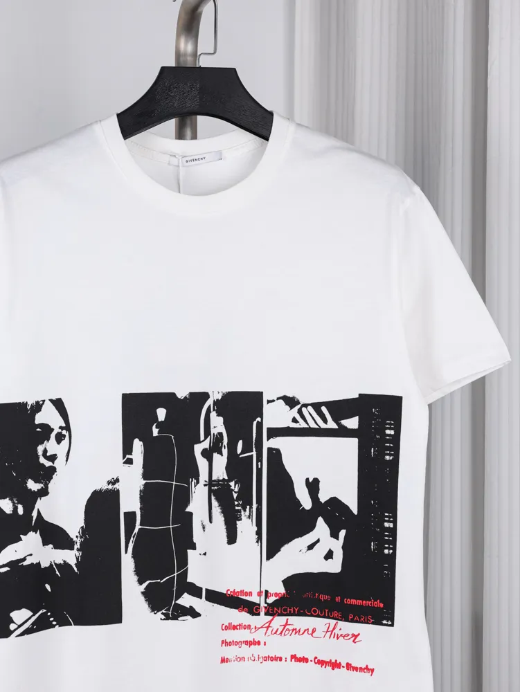 GVChy x Fan Chengcheng Retro Graphic T-Shirt Details