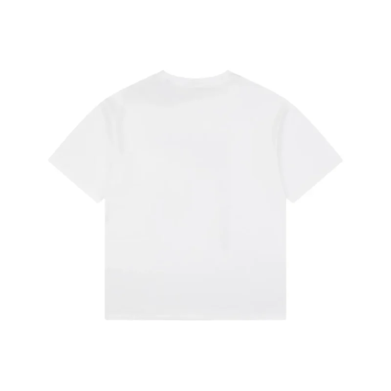 Back of Gradient Equestrian T-Shirt Color White